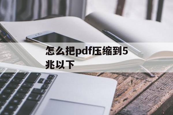 怎么把pdf压缩到5兆以下