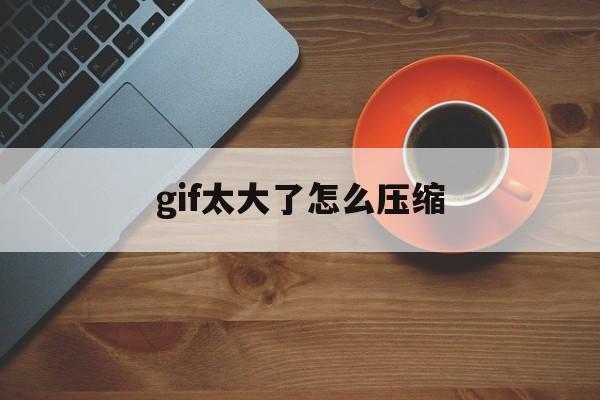 gif太大了怎么压缩